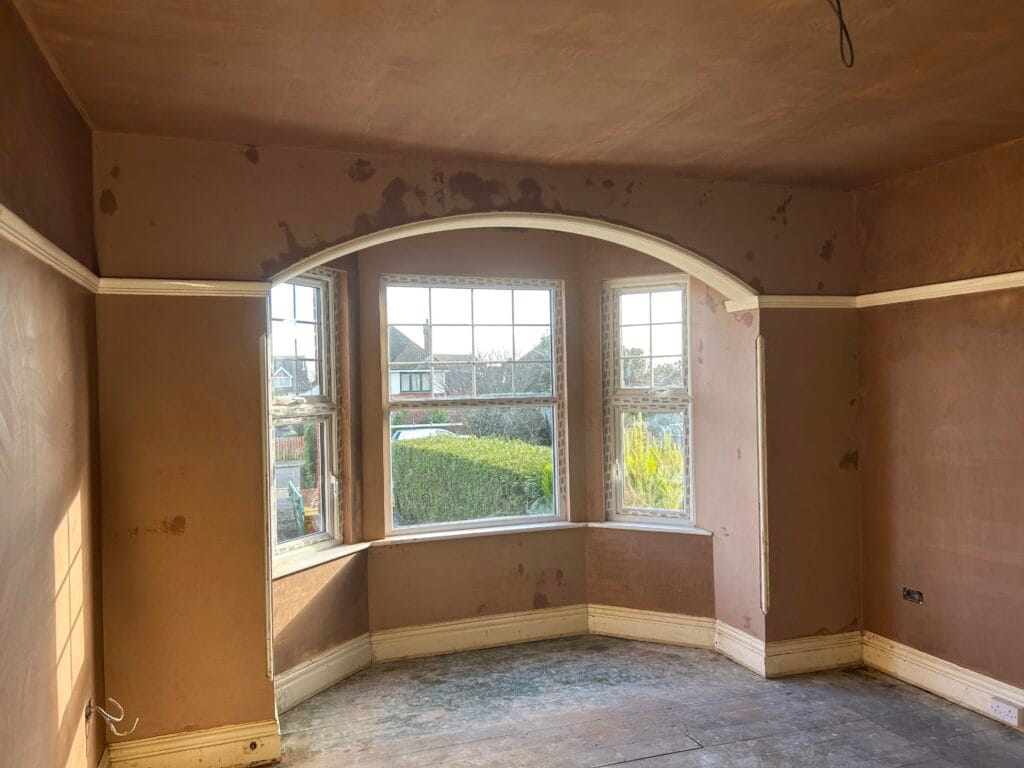 IMG_6256 An image of plastered room carried out by Surface Solutions in Bexhill, showcasing plastering